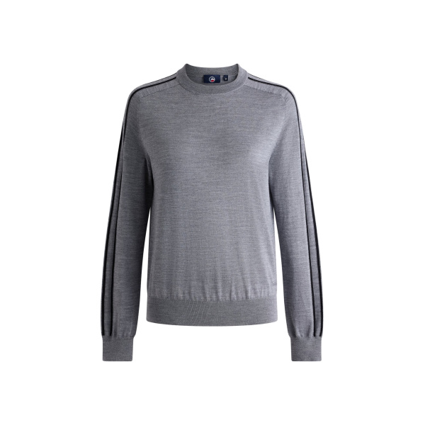 Fusalp Anayral Sweater in Mouse Grey and Black | Sweaters | Luxury Shoes 