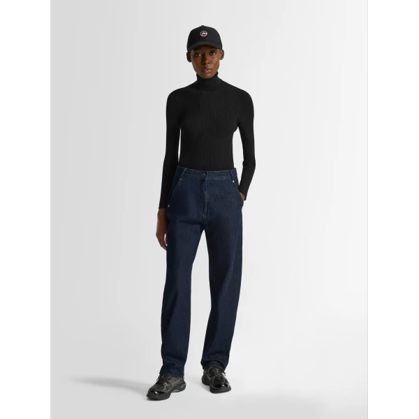 Fusalp Ancelle Sweater in Black, view 3 | Turtlenecks | Luxury Shoes 