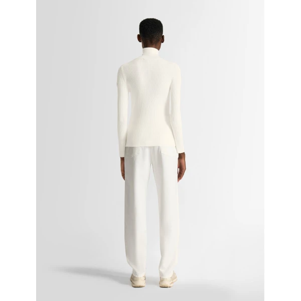 Fusalp Ancelle Sweater in Powder, view 4 | Turtlenecks | Luxury Shoes 