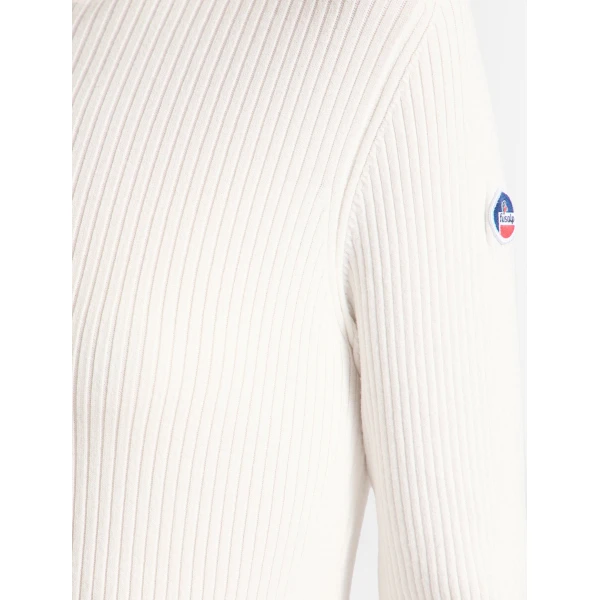 Fusalp Ancelle Sweater in Powder, view 5 | Turtlenecks | Luxury Shoes 