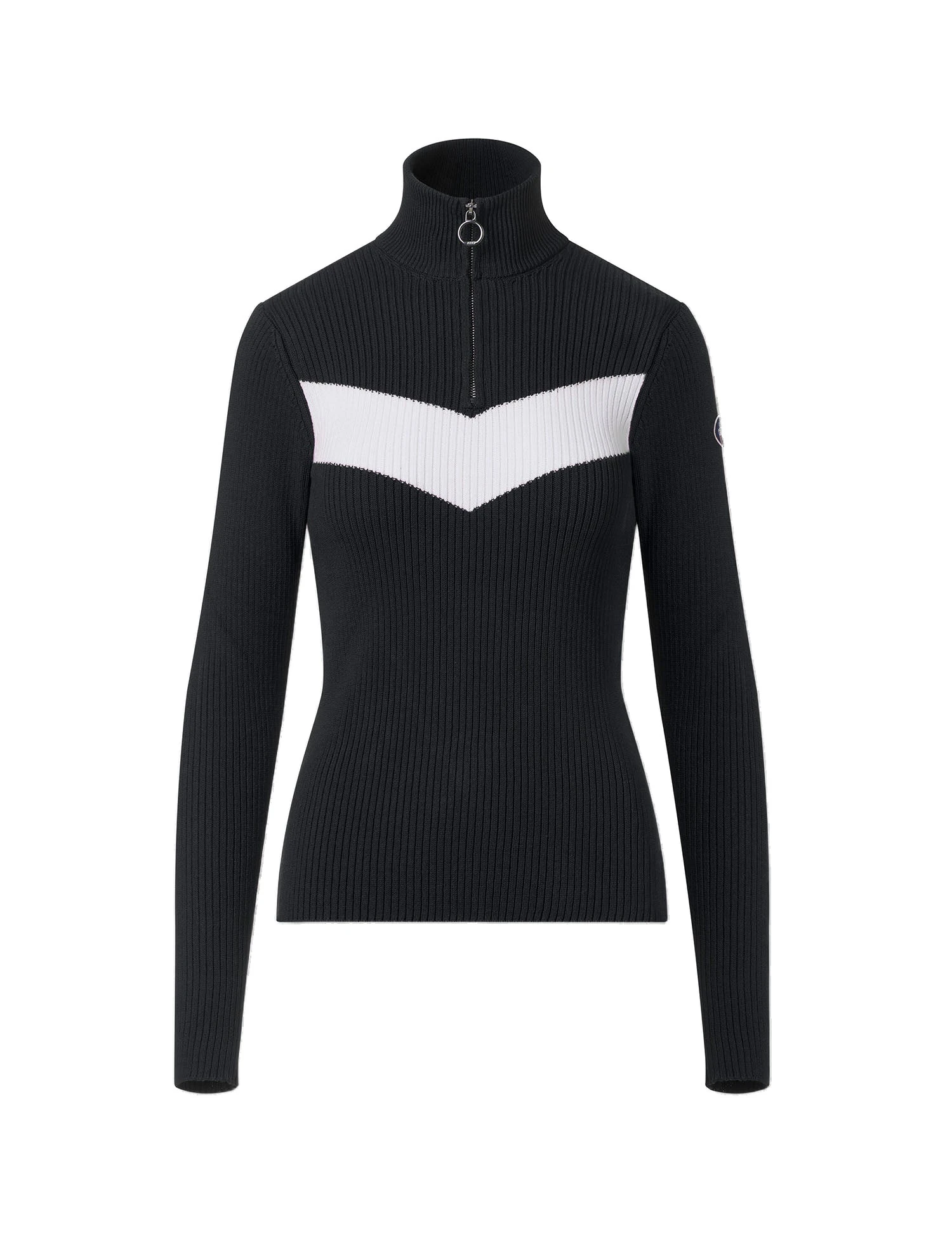 Fusalp Andromede Sweater in Black and Snow Fusalp Andromede Sweater in Black and Snow | Sweaters | Luxury Shoes