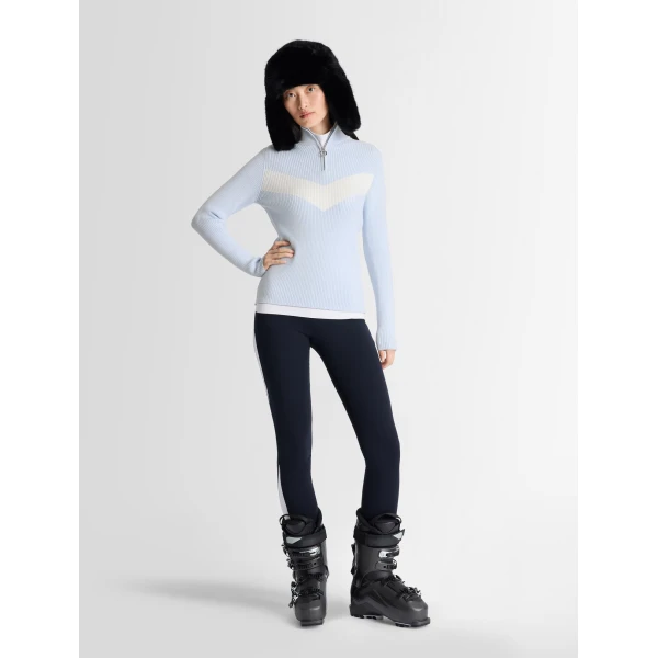 Fusalp Andromede Sweater in Light Cloud and Snow, view 2 | Sweaters | Luxury Shoes 