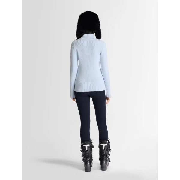 Fusalp Andromede Sweater in Light Cloud and Snow, view 4 | Sweaters | Luxury Shoes 