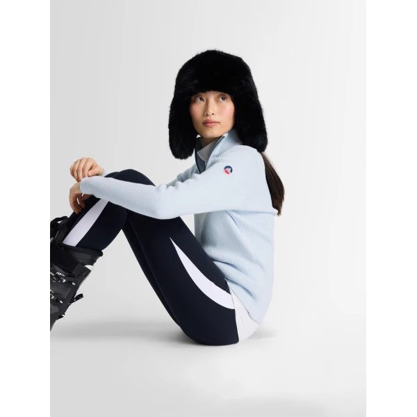 Fusalp Andromede Sweater in Light Cloud and Snow, view 5 | Sweaters | Luxury Shoes 