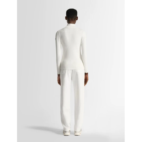 Fusalp Andromede Sweater in Snow and Black, view 4 | Sweaters | Luxury Shoes 