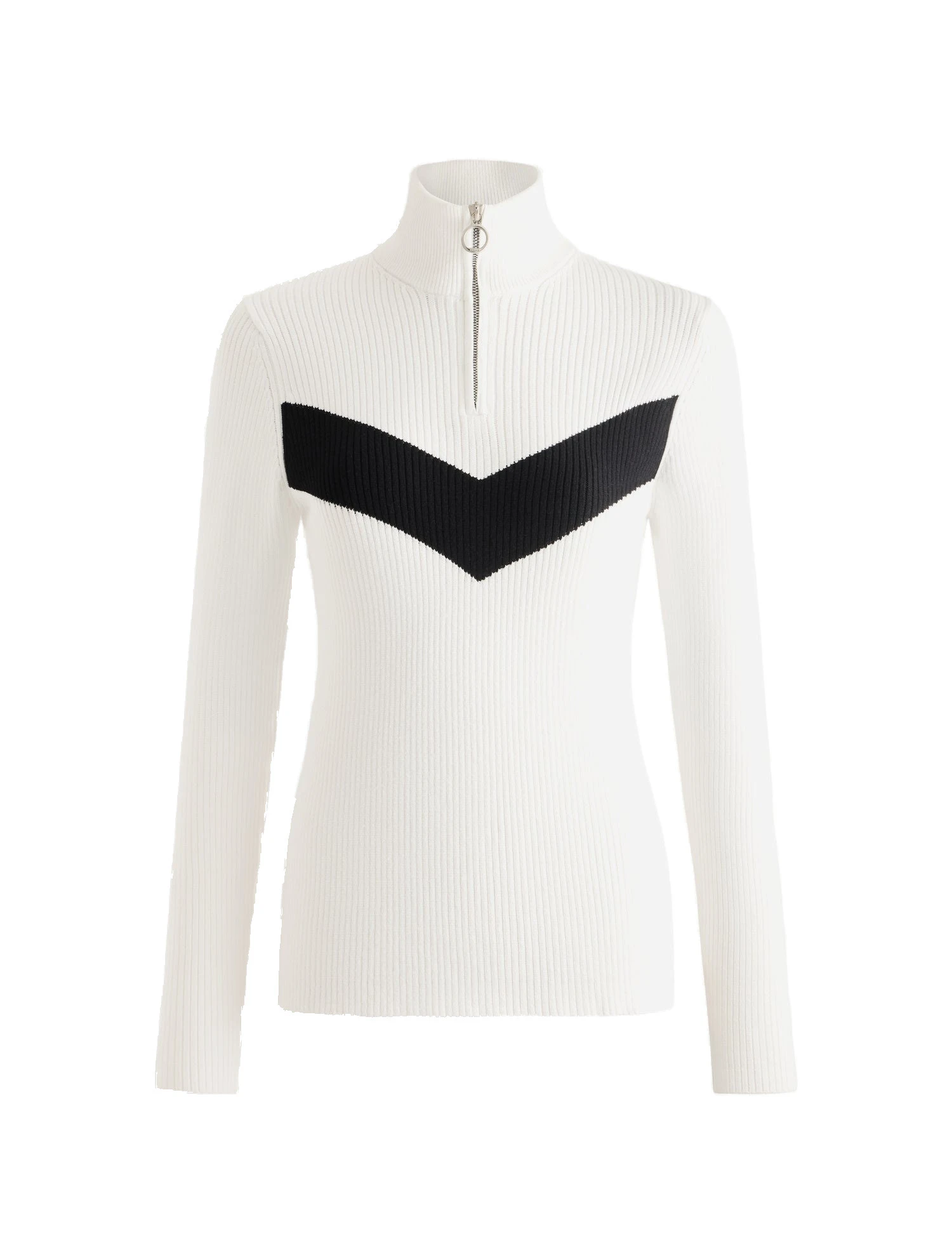 Fusalp Andromede Sweater in Snow and Black Fusalp Andromede Sweater in Snow and Black | Sweaters | Luxury Shoes
