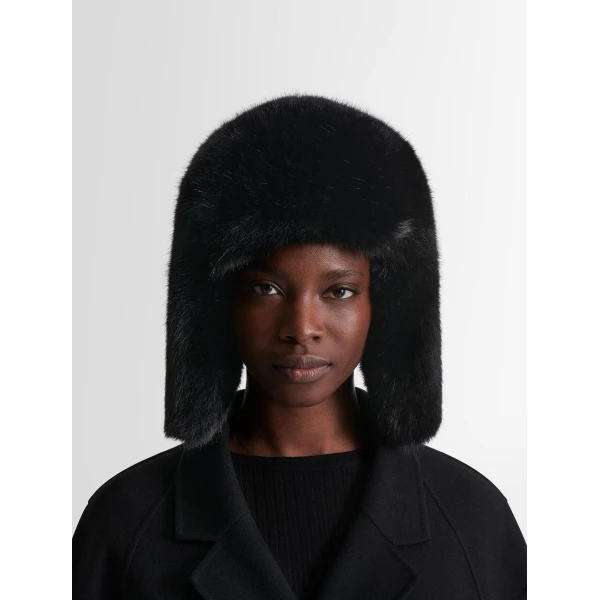 Fusalp Arctic Chapka in Black, view 5 | Hats | Luxury Shoes 