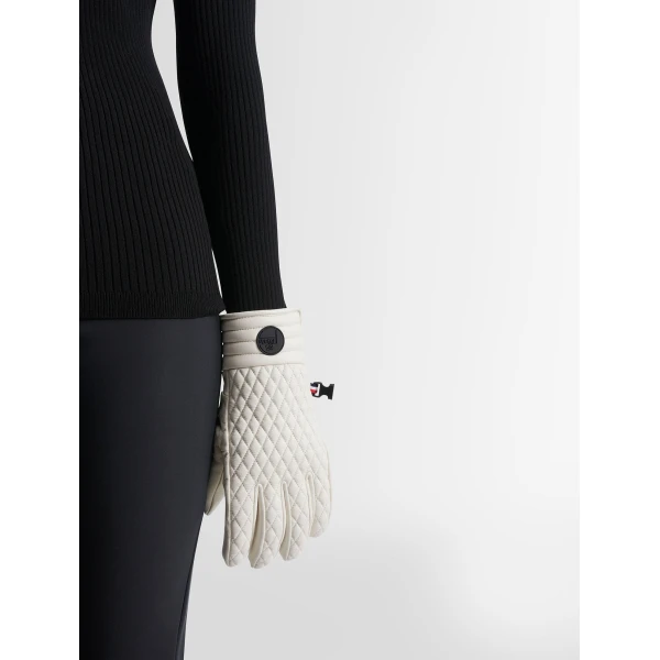 Fusalp Athena Ski Gloves in Snow, view 5 | Gloves | Luxury Shoes 