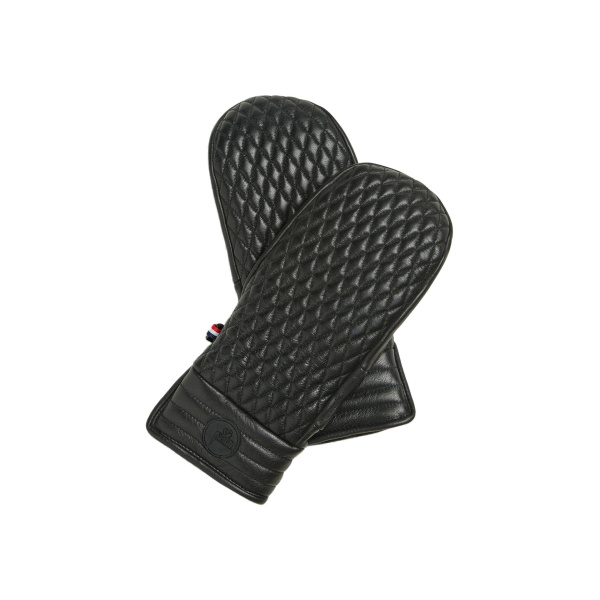 Fusalp Athena Ski Mittens in Black | Gloves | Luxury Shoes 
