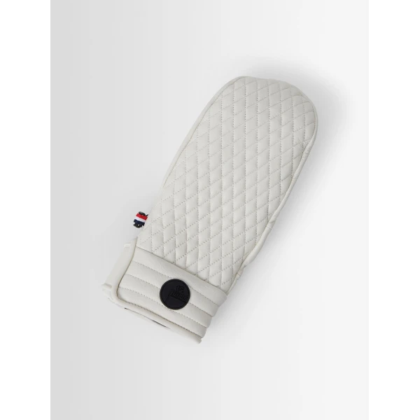 Fusalp Athena Ski Mittens in Snow, view 3 | Gloves | Luxury Shoes 