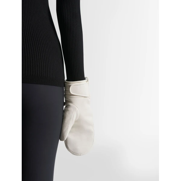 Fusalp Athena Ski Mittens in Snow, view 6 | Gloves | Luxury Shoes 