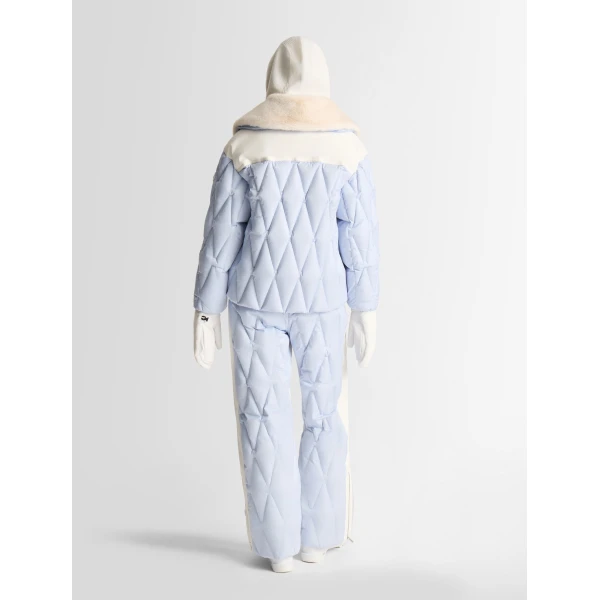 Fusalp Beqya Down Jacket in Cloud, view 4 | Ski Jackets | Luxury Shoes 