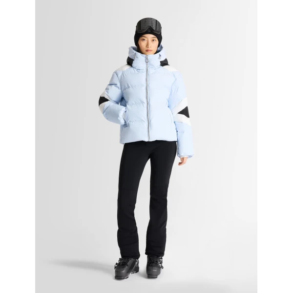 Fusalp Charloy Ski Jacket in Cloud, Snow and Black, view 2 | Ski Jackets | Luxury Shoes 