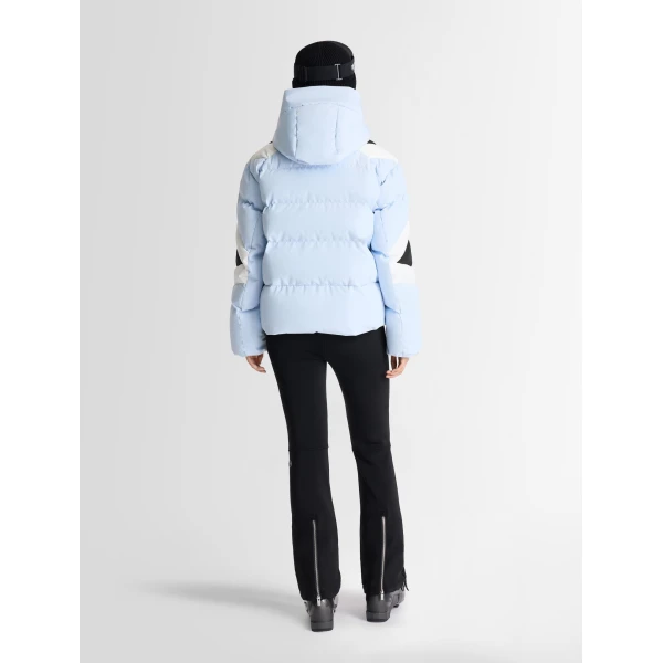 Fusalp Charloy Ski Jacket in Cloud, Snow and Black, view 4 | Ski Jackets | Luxury Shoes 