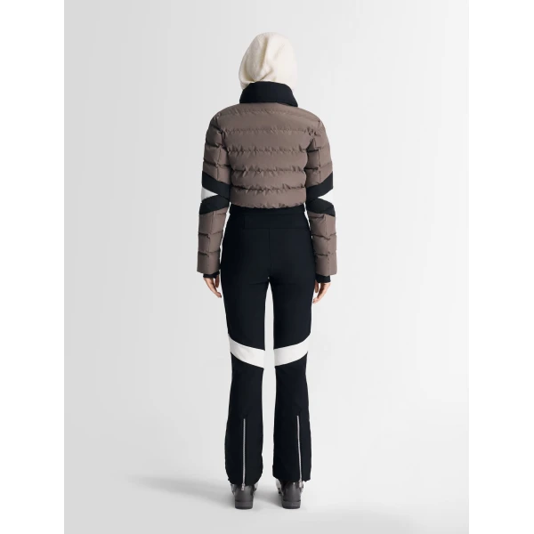 Fusalp Clarisse Ski Suit in Falcon and Black, view 4 | Ski Suits | Luxury Shoes 