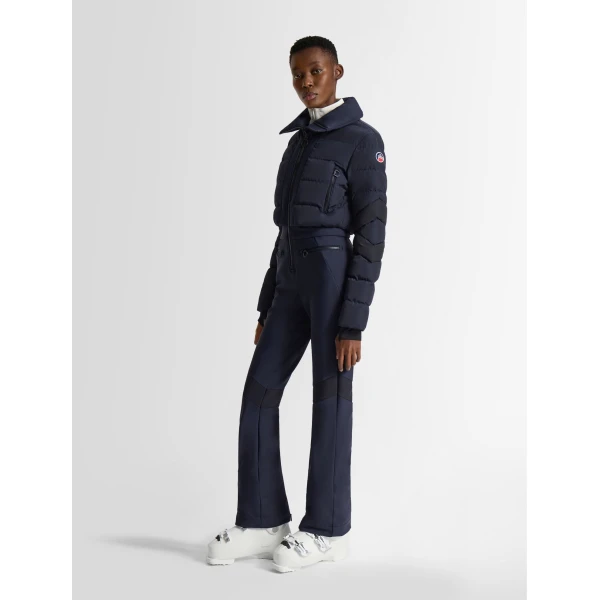Fusalp Clarisse Ski Suit in Navy and Black, view 3 | Ski Suits | Luxury Shoes 