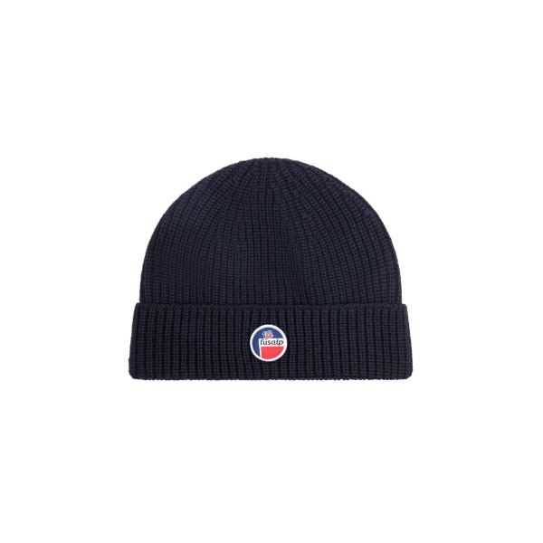 Fusalp Cosmic Beanie in Navy | Hats | Luxury Shoes 