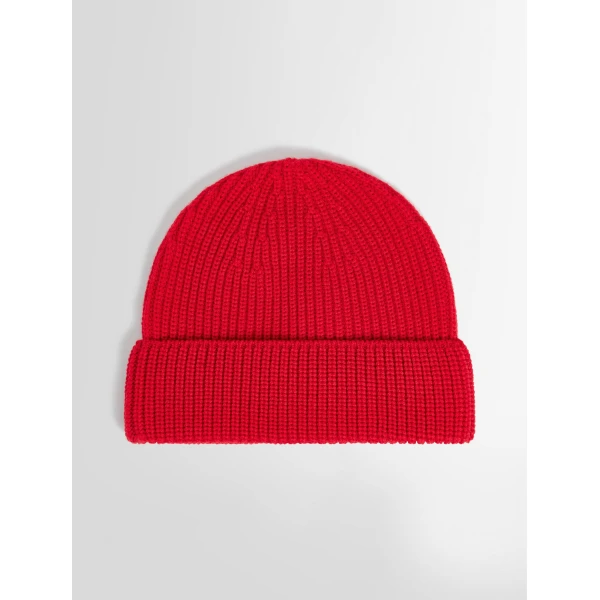 Fusalp Cosmic Beanie in Racing Red, view 2 | Hats | Luxury Shoes 