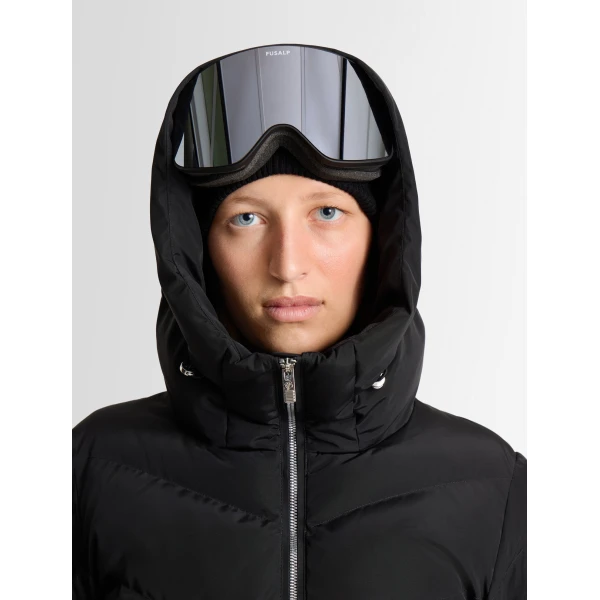 Fusalp Delphine Ski Jacket in Black, view 5 | Ski Jackets | Luxury Shoes 