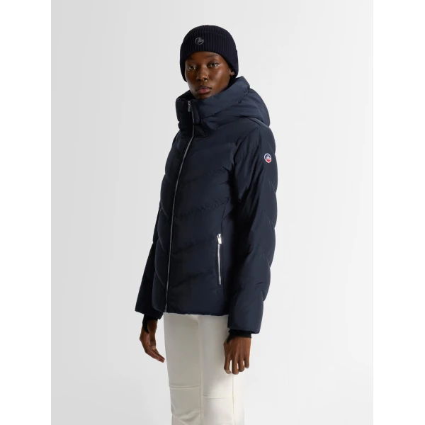Fusalp Delphine Ski Jacket in Navy, view 3 | Ski Jackets | Luxury Shoes 