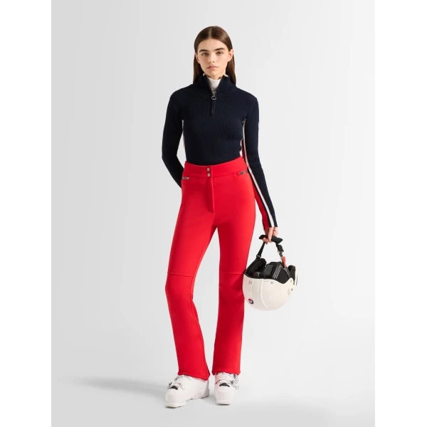 Fusalp Deltanao Sweater in Navy, Racing Red and Snow, view 3 | Sweaters | Luxury Shoes 