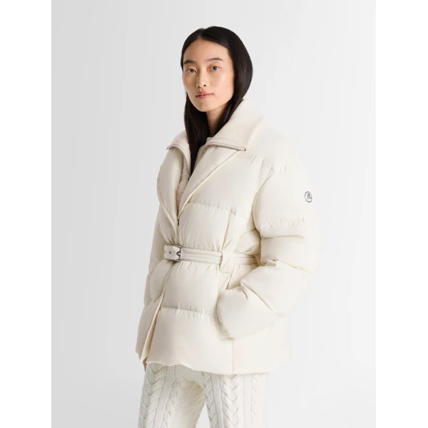 Fusalp Doulna Down Jacket in Arctic Wolf, view 3 | Jackets | Luxury Shoes 