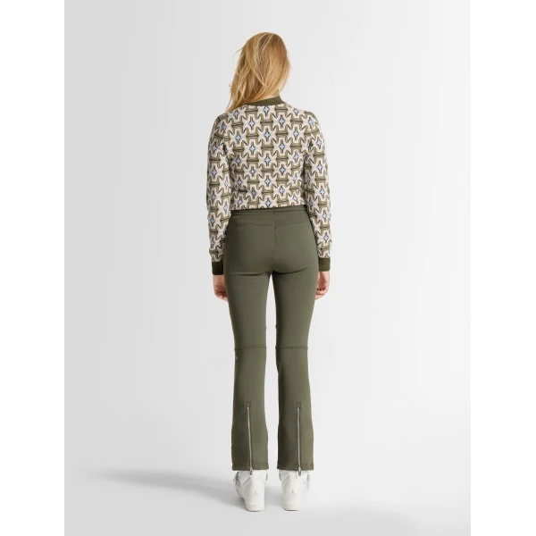 Fusalp Elancia Ski Pants in Moss Green, view 4 | Ski Pants | Luxury Shoes 