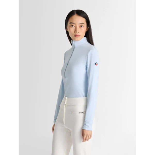 Fusalp Gemini Base Layer in Cloud, view 3 | Base Layers | Luxury Shoes 