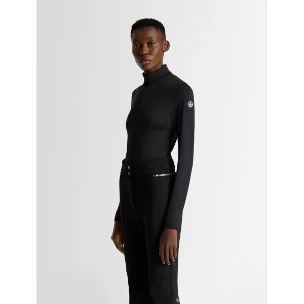 Fusalp Gemini Thermal Layer in Black, view 3 | Base Layers | Luxury Shoes 