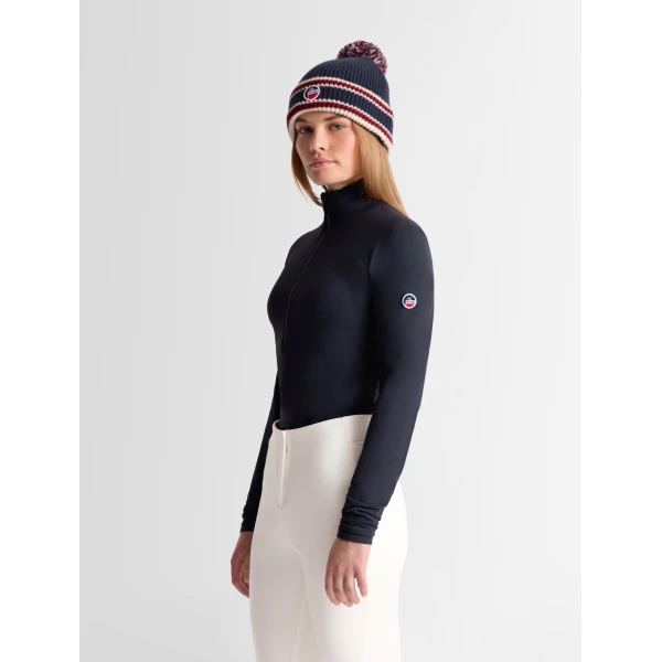Fusalp Gemini Thermal Layer in Navy, view 3 | Base Layers | Luxury Shoes 