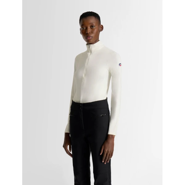 Fusalp Gemini Thermal Layer in Snow, view 3 | Base Layers | Luxury Shoes 