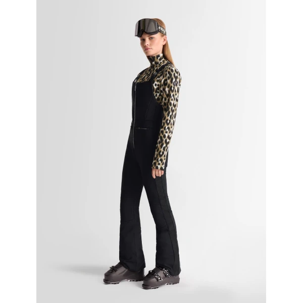 Fusalp Getta Ski Overalls in Black, view 3 | Ski Pants | Luxury Shoes 