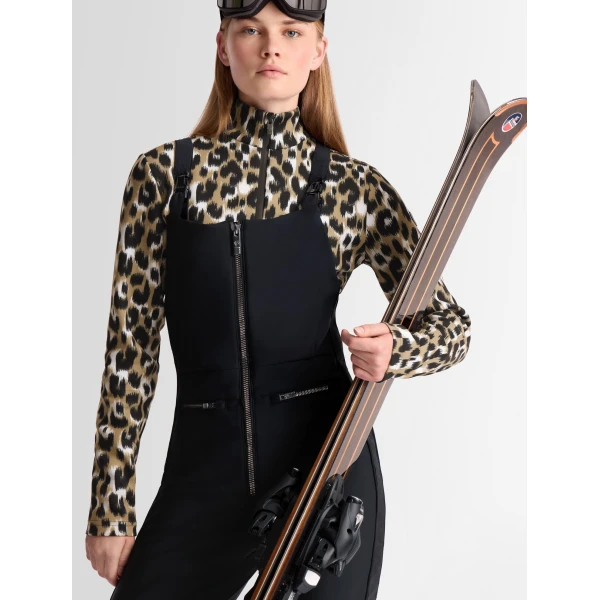 Fusalp Getta Ski Overalls in Black, view 5 | Ski Pants | Luxury Shoes 