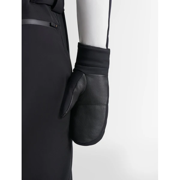 Fusalp Glacier Ski Mittens in Black, view 6 | Gloves | Luxury Shoes 