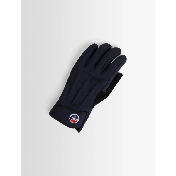 Fusalp Glacier W Ski Gloves in Dark Blue, view 3 | Gloves | Luxury Shoes 