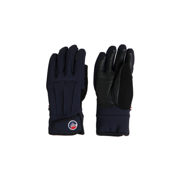 Fusalp Glacier W Ski Gloves in Dark Blue | Gloves | Luxury Shoes 