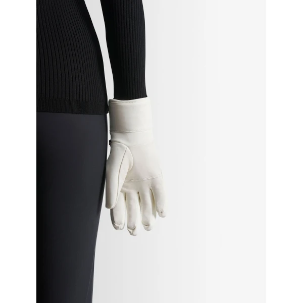Fusalp Glacier W Ski Gloves in Snow, view 6 | Gloves | Luxury Shoes 