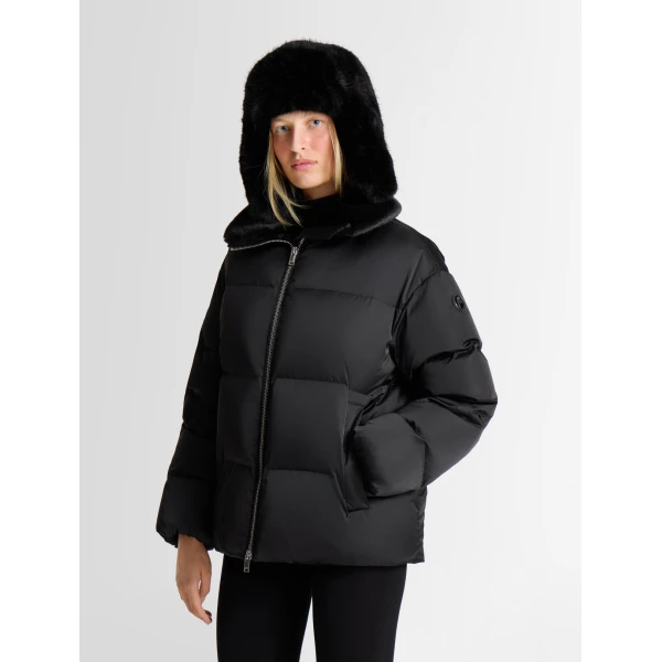 Fusalp Iwaga Down Jacket in Black, view 3 | Coats | Luxury Shoes 