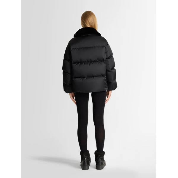 Fusalp Iwaga Down Jacket in Black, view 4 | Coats | Luxury Shoes 