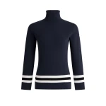 Fusalp Judith Sweater in Navy and Snow | Turtlenecks | Luxury Shoes 