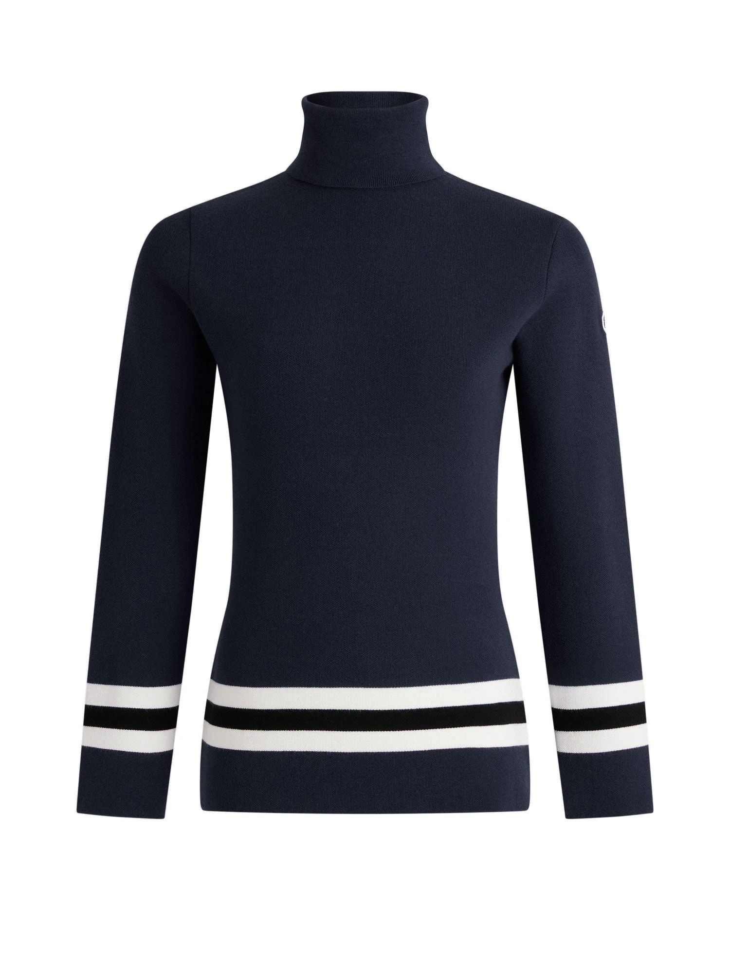 Fusalp Judith Sweater in Navy and Snow Fusalp Judith Sweater in Navy and Snow | Turtlenecks | Luxury Shoes