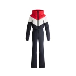 Fusalp Kira Ski Suit in Navy and Racing Red | Ski Suits | Luxury Shoes 