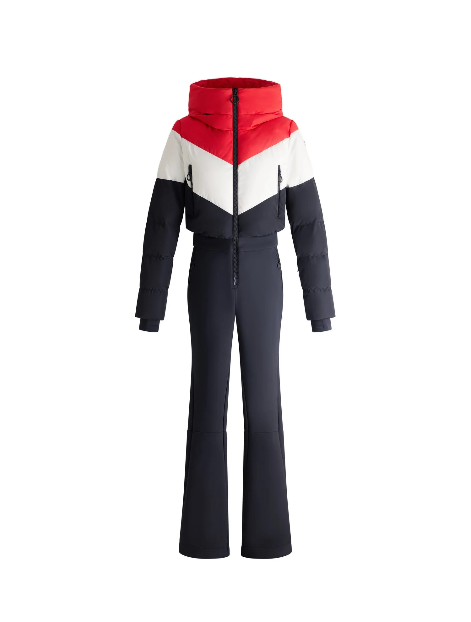 Fusalp Kira Ski Suit in Navy and Racing Red Fusalp Kira Ski Suit in Navy and Racing Red | Ski Suits | Luxury Shoes