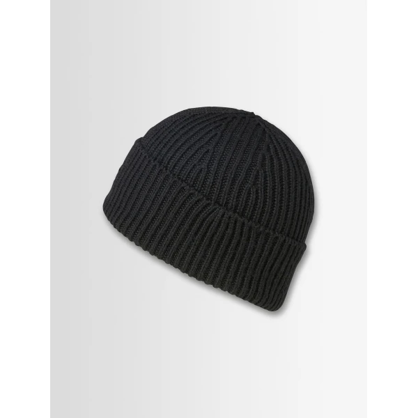 Fusalp Knit Beanie in Black, view 2 | Hats | Luxury Shoes 