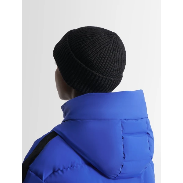 Fusalp Knit Beanie in Black, view 6 | Hats | Luxury Shoes 