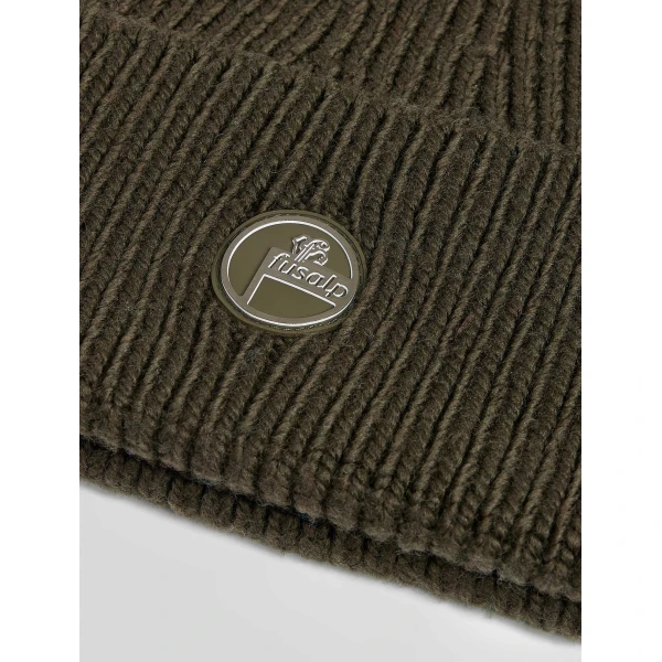 Fusalp Knit Beanie in Grove, view 3 | Hats | Luxury Shoes 