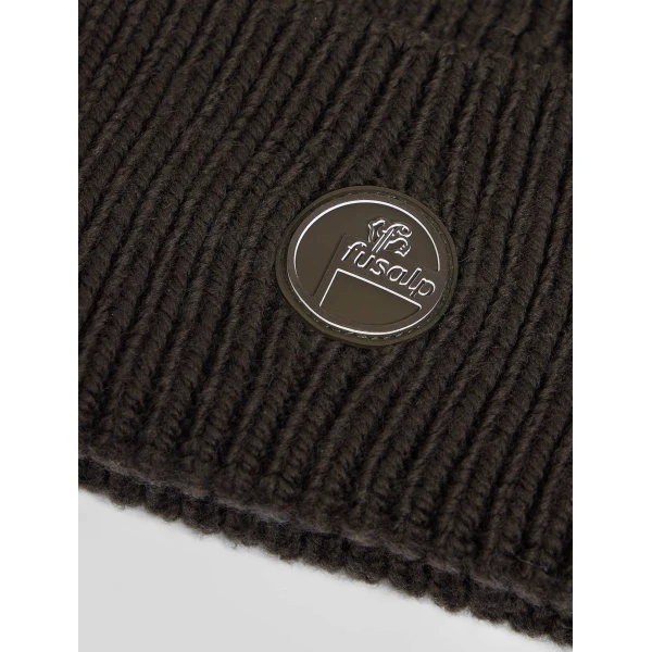 Fusalp Knit Beanie in Marron Glace, view 2 | Hats | Luxury Shoes 