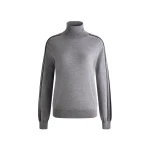 Fusalp Laryana Sweater in Mouse Grey and Black Fusalp Laryana Sweater in Mouse Grey and Black | Turtlenecks | Luxury Shoes