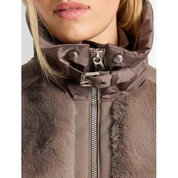 Fusalp Lenagima Down Jacket in Falcon, view 5 | Ski Jackets | Luxury Shoes 