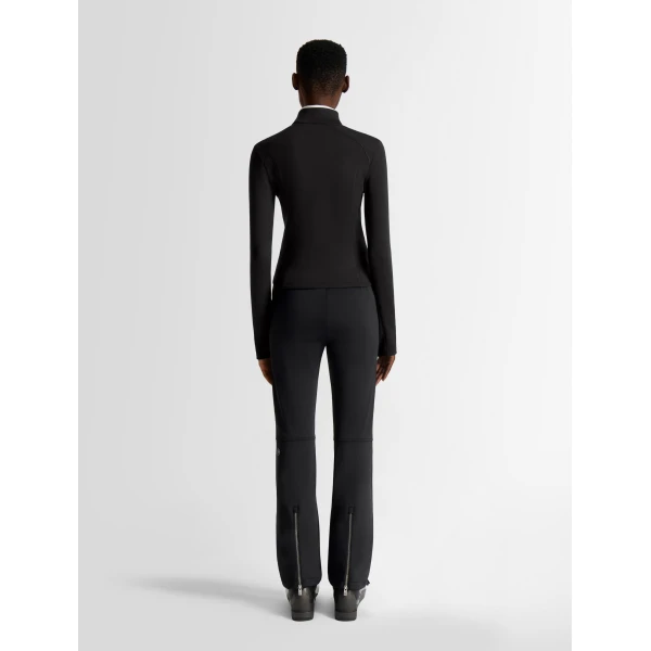 Fusalp Lirvane Mid Layer Jacket in Black, view 4 | Skiwear | Luxury Shoes 